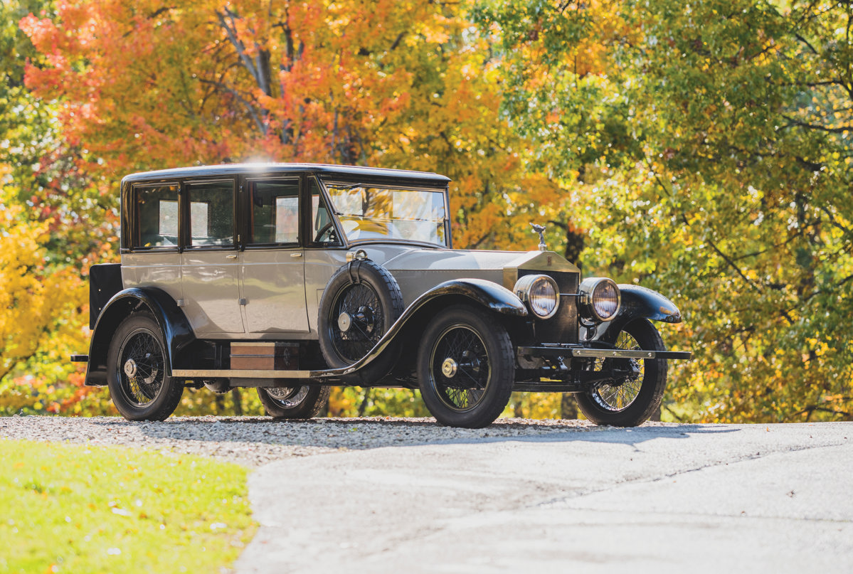 1922 Rolls-Royce Silver Ghost Sedan offered at RM Sotheby’s Amelia Island live auction 2020